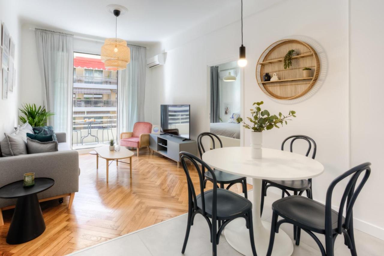 #29 Suite Gambetta Ac Sea View 2 Bedrooms 1Min Walk To Promenade & Sea Nice Exterior foto