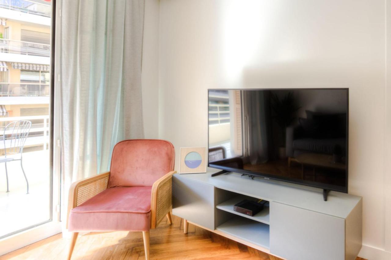 #29 Suite Gambetta Ac Sea View 2 Bedrooms 1Min Walk To Promenade & Sea Nice Exterior foto
